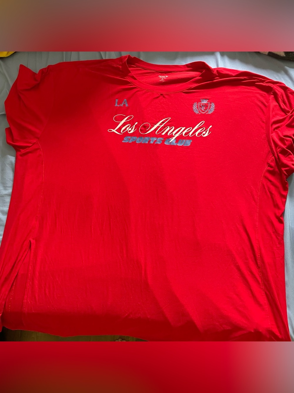 Old Navy Active Red Crewneck Tee
